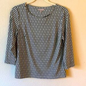 ELLIE KAI Geometrics Blouse
